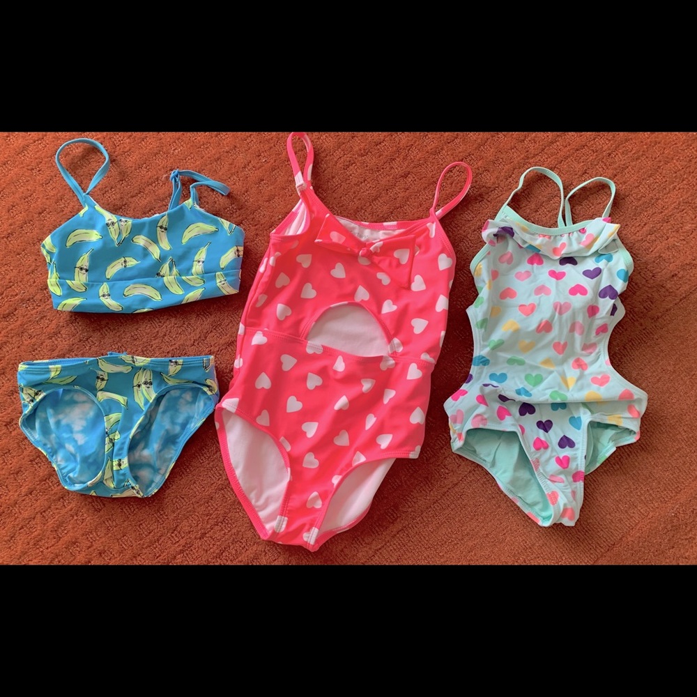 Lot of girls bathing suits